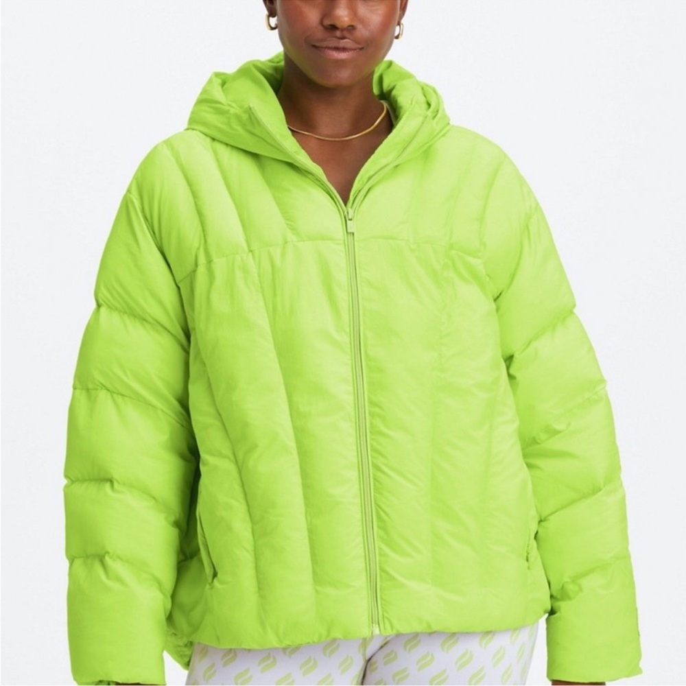 Lime Green Fabletics Puffer Jacket - image 1